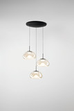 Fabas Luce Brena LED Pendelleuchte 30W dimmbar steuerbare Lichtfarbe Cognac 3755-47-365