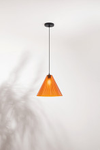 Fabas Luce Cone E27 Pendelleuchte Orange 3758-40-170