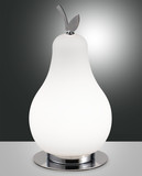 Fabas Luce Wilma LED Tischleuchte 8W dimmbar warmweiß Weiss / Verchromt 3763-30-138