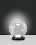 Fabas Luce Ariel LED Tischleuchte 11W dimmbar steuerbare Lichtfarbe Transparent/Tropfen 3770-30-372