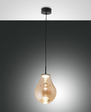 Fabas Luce Noa LED Pendelleuchte 14W dimmbar steuerbare Lichtfarbe Amber 3772-40-125