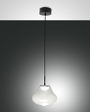 Fabas Luce Deva LED Pendelleuchte 14W dimmbar steuerbare Lichtfarbe Transparent 3774-40-241