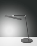 Fabas Luce Beba LED Tischleuchte 12W dimmbar steuerbare Lichtfarbe Anthrazit 3775-30-282