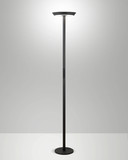 Fabas Luce LED Stehleuchte Fizz 60W dimmbar 2700/3200/4000K CCT warm-/neutralweiss Anthrazit Metall 179cm