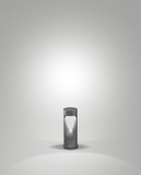 Fabas Luce TEO SHINY BLACK LED Poller 13W warmweiß Schwarz mit Schimmereffekt 6529-11-204