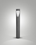 Fabas Luce TEO SHINY BLACK LED Poller 13W warmweiß Schwarz mit Schimmereffekt 6529-12-204