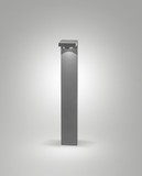 Fabas Luce SWEN DARK GREY LED Poller 9W warmweiß Dunkel Grau 6536-10-294