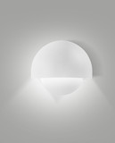 Fabas Luce ECTOR WHITE LED Wandleuchte 10W warmweiß Weiss 6543-21-254