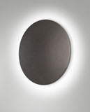 Fabas Luce ZON DARK GREY LED Wandleuchte 12W warmweiß Dunkel Grau 6544-22-294