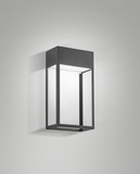 Fabas Luce EDO DARK GREY LED Wandleuchte 20W warmweiß Dunkel Grau 6556-21-294