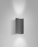 Fabas Luce HELI DARK GREY LED Wandleuchte 6W warmweiß Dunkel Grau 6559-22-294