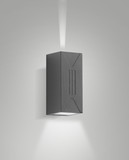 Fabas Luce LULY DARK GREY LED Wandleuchte 6W warmweiß Dunkel Grau 6561-22-094