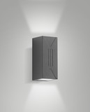 Fabas Luce LULY DARK GREY LED Wandleuchte 6W warmweiß Dunkel Grau 6561-22-794