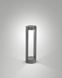 Fabas Luce NAGI DARK GREY LED Poller 9W warmweiß Dunkel Grau 6564-10-294