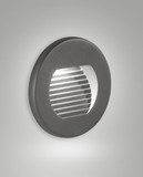 Fabas Luce WINK DARK GREY LED Stufenbeleuchtung 3W warmweiß Dunkel Grau 6573-02-294