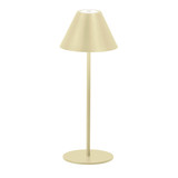 FHL Kano LED Tischleuchte 2W dimmbar Akku warmweiss sandbeige 850412