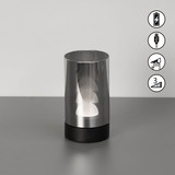 FHL Fenya LED Tischleuchte 1W dimmbar Akku warmweiss sandschwarz 850870