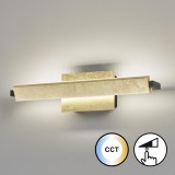 Fischer & Honsel Pare LED Wandleuchte 13,7W Tunable white steuerbar dimmbar Acrylglas blattgold 30488