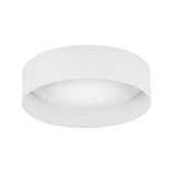 FHL Linus LED Deckenlampe Leinen 40cm 20W dimmbar weiß 821300