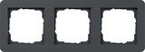 Gira 0213152 Abdeckrahmen 3-fach Gira E1 Anthrazit