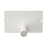 Gira 135827 Endkappe Zugentlastung Profil 55 Reinweiß