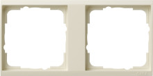 Gira 1462721 Zwischenrahmen 2-fach Gira Event Klar Cremeweiß