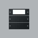 Gira 2192005 Wippenset 2-fach Plus System 55 Schwarz m(lack.)