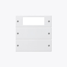 Gira 219227 Wippenset 2-fach Plus System 55 Reinweiß m(lack.)