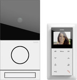 Gira 2416902 Einfamilienhaus-Paket Video System 106 Verkehrsweiß(lack.)