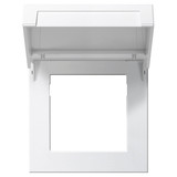 Gira 2658112 Montagerahmen KD Flächenschalter Reinweiß