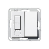 Gira 278503 Fused spur BS 13 A gesch. System 55 Reinweiß