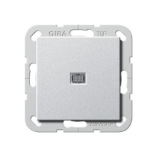 Gira 283426 Wipp-Kontroll BS 20 AX Aus 2-polig System 55 F Alu