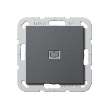 Gira 283428 Wipp-Kontroll BS 20 AX Aus 2-polig System 55 Anthrazit