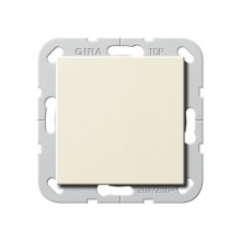 Gira 283601 Wippschalter BS 20 AX Aus 2-polig System 55 Cremeweiß