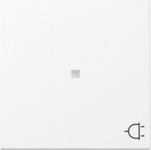 Gira 329127 Wippe Kontrollfür + Symbol Steckdose System 55 Reinweiß m
