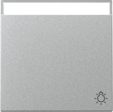 Gira 367326 Wippe Symbol Klingel + Beschriftungsfeld System 55 F Alu