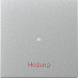 Gira 367826 Wippe Kontrollfür + Heizung Ein/Aus System 55 F Alu