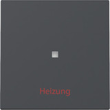 Gira 367828 Wippe Kontrollfür + Heizung Ein/Aus System 55 Anthrazit