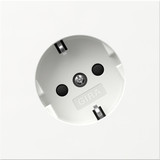 Gira 441870 SCHUKO-Steckdose 30° + SP Flächenschalter Reinweiß