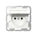 Gira 448827 Steckdose Erdstift KD + SP System 55 Reinweiß m