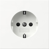 Gira 475570 SCHUKO-Steckdose SP ohne Befestigungskrallen Flächenschalter Reinweiß