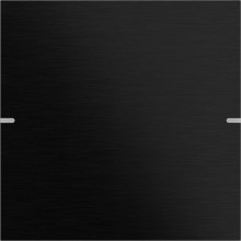 Gira 5021126 Wippenset 1-fach Tastsensensor 4.95 Alum.Schwarz(elox.)