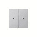 Gira 510726 RF BedienAufsatz 2-fach KNX System 55 F Alu