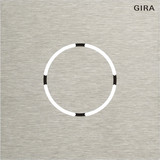 Gira 5578920 Frontplatte Sprachmodul System 106 Edelstahl