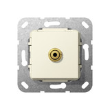 Gira 564901 M-Klinke K-poligeitsche Einsatz Cremeweiß