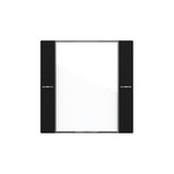 Gira 5771005 Wippenset 1-fach Beschriftungsfeld Tastsensensor 4.55 Klar/Schwarz m