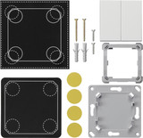 Gira 823203 Montageset EnOcean Funk Wandsender 2-fach System 55 Reinweiß
