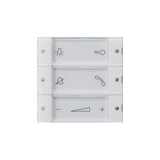 Gira 850003 Aufsatz Bedientaster Wohnungsstation System 55 Klar