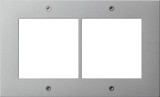 Gira 850265 Designrahmen 2-fach Türstation AP Gira TX_44 F Alu