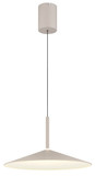 Globo LED Pendelleuchte Lampone 18W neutralweiss Sandfarben Metall Ø47,5cm